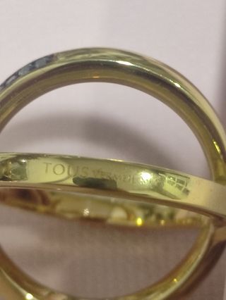 Anillo Tous Nocturne oro diamantes