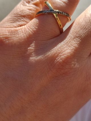 Anillo Tous Nocturne oro diamantes