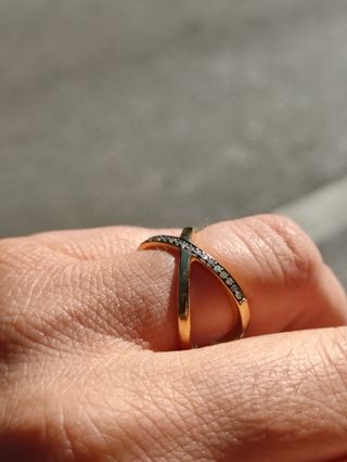 Anillo Tous Nocturne oro diamantes