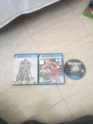 Varios juegos de PS4