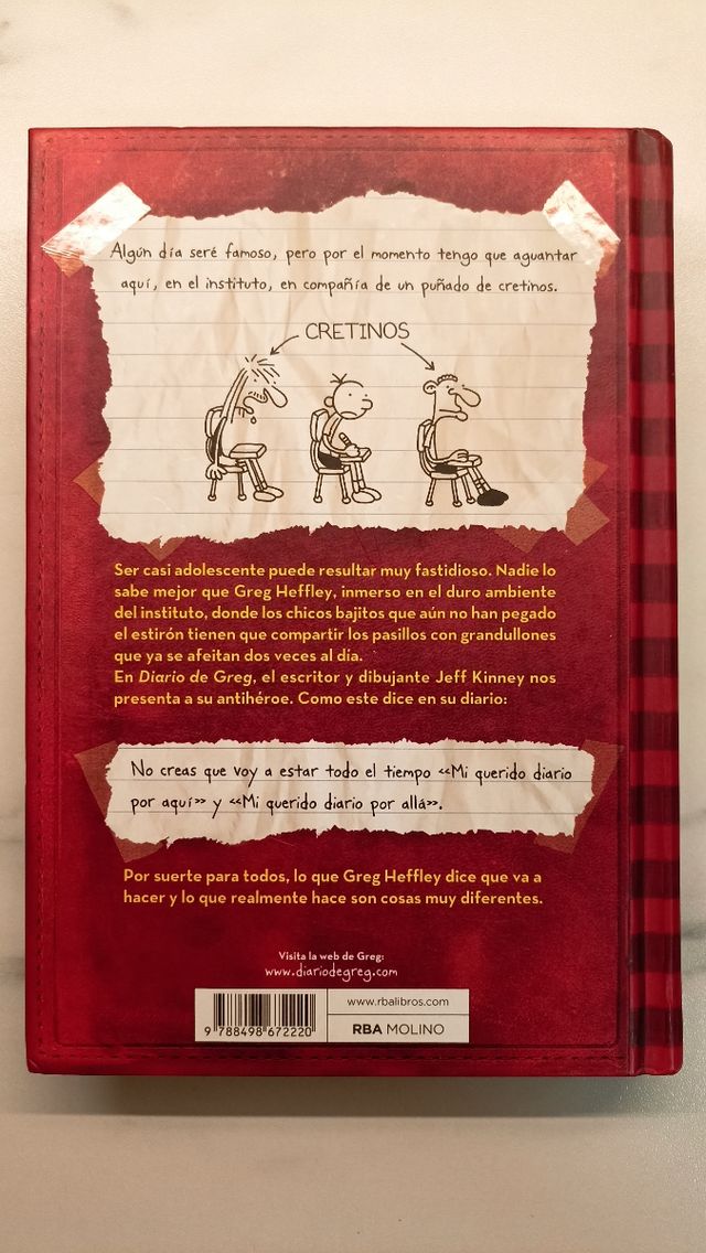 Diario de Greg 1 - Un pringao total