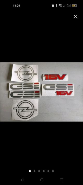 Pegatinas Opel Kadett GSI 16V