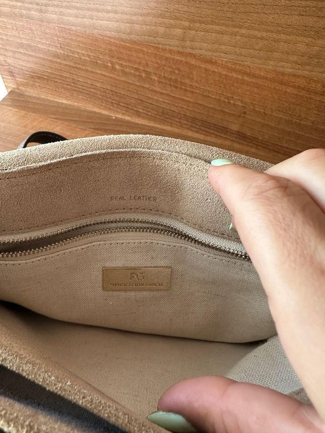 Bolso Purificación García - Marrón Beige