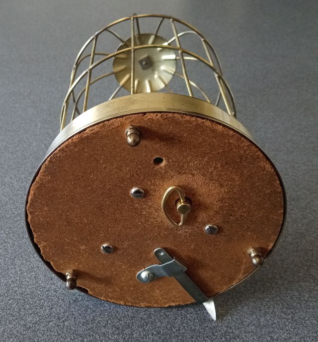 Jaula musical con pájaro