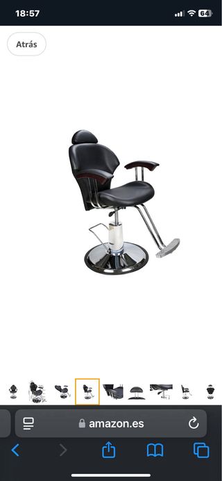 silla barberia nuevo