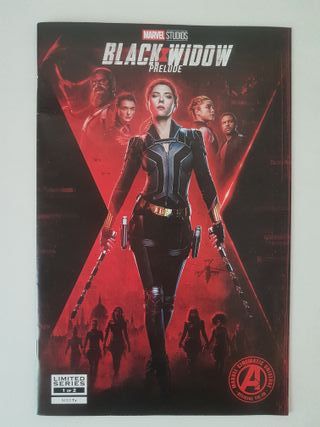 Black Widow Prelude Marvel Comic Cine exclusive