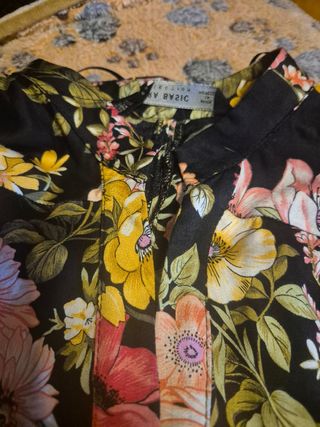 2 conjuntos pantalón y blusa - beige, rojo pálido 
