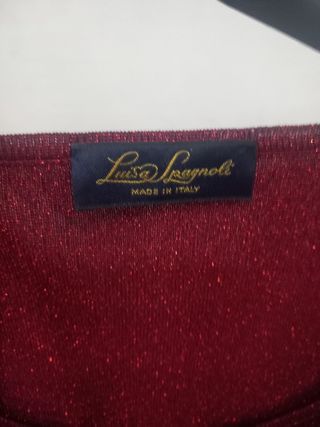 Maglia Luisa Spagnoli rossa tg.L