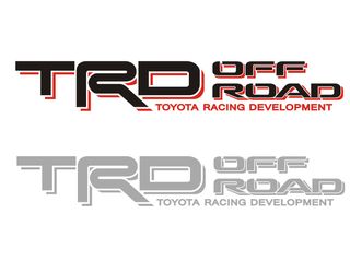 Pegatinas TRD Off-Road Toyota El par.