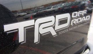 Pegatinas TRD Off-Road Toyota El par.