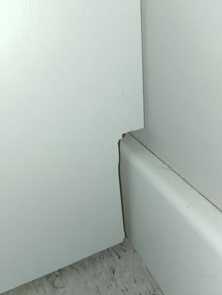 Estantería blanca de madera