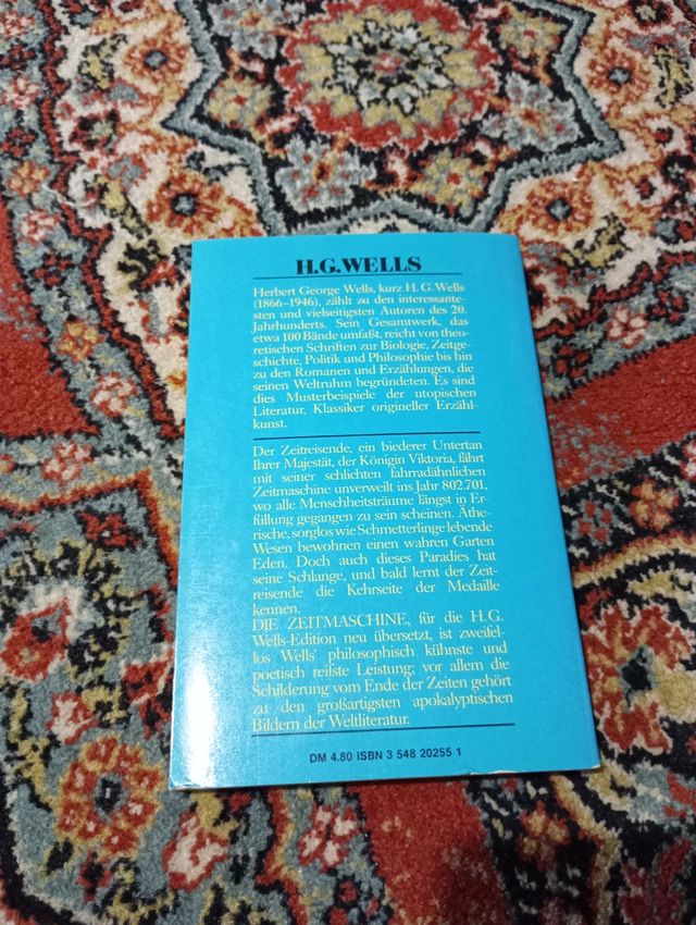 Die Zeitmaschine (la maquina del tiempo) (Alemán)