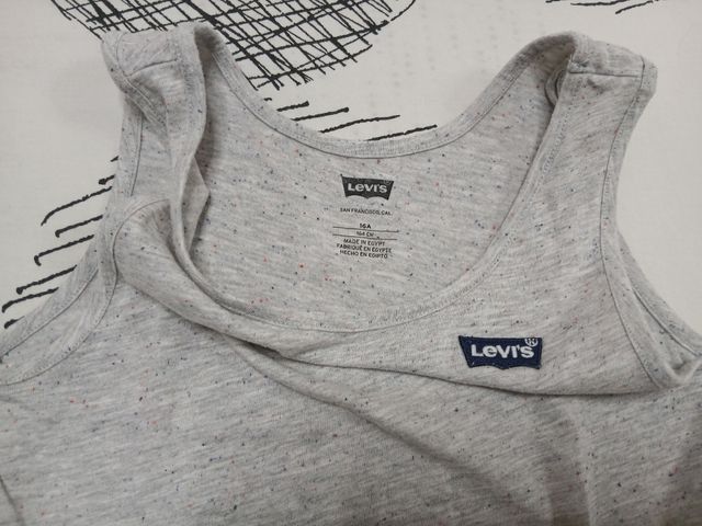 Mono corto Levi's gris