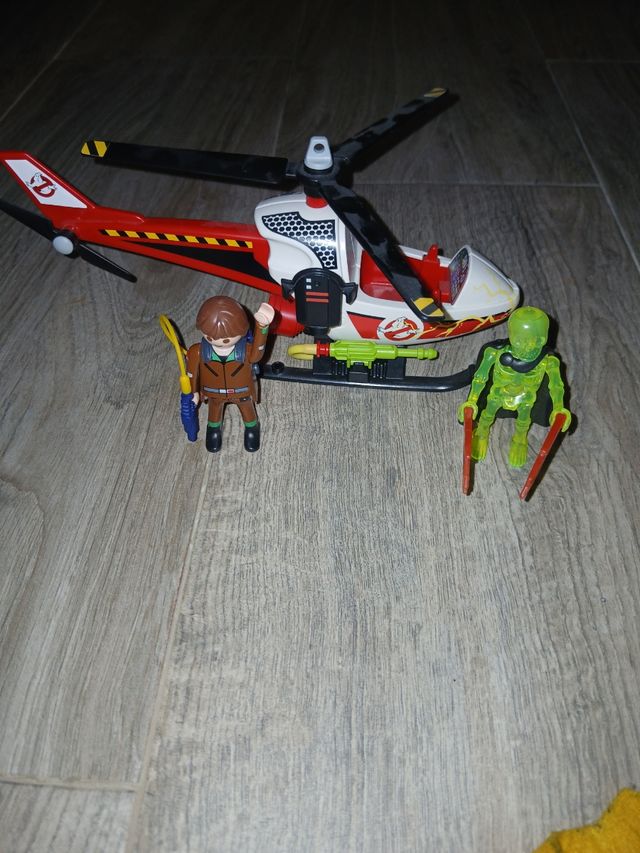 Playmobil Cazafantasmas Helicóptero