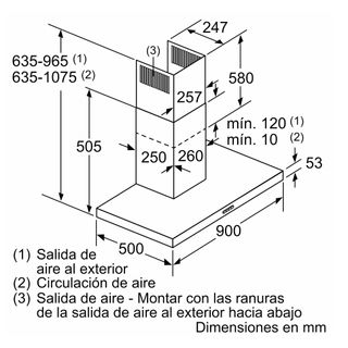 Campana Balay 3BC096MX - 90cm