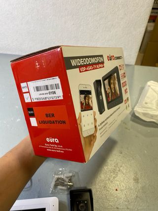 Video Porteiro Eura Alpha+ VDP-45A3-TY