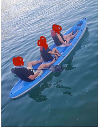 Kayak familiar 3 plazas