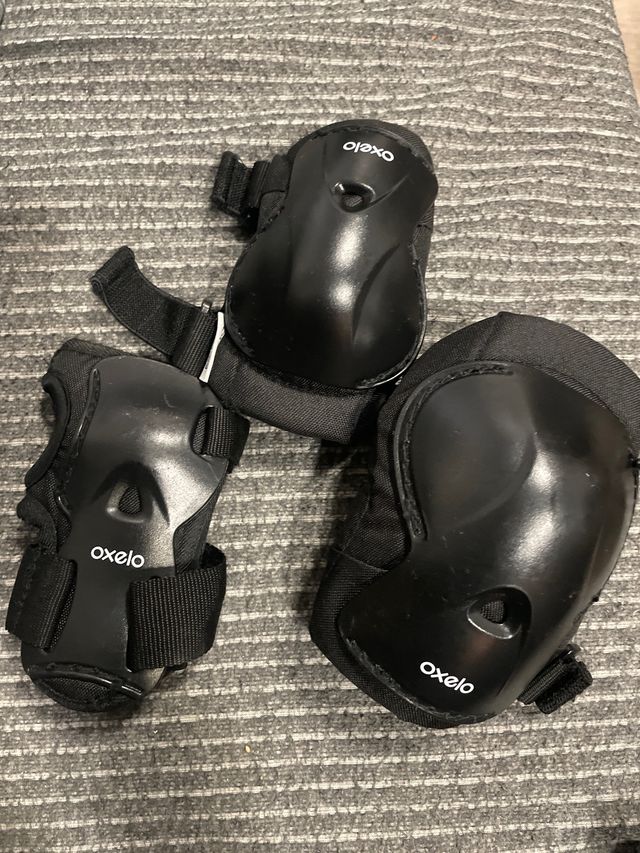 Protecciones Oxelo: Rodilleras, coderas