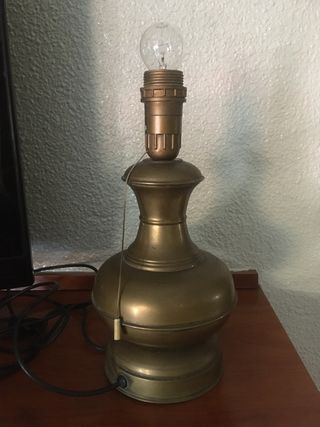 Lampara latón antigua
