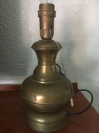 Lampara latón antigua