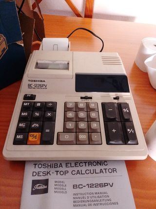 Calculadora Toshiba BC-1226PV