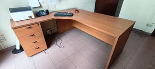 Mesa escritorio madera marrón