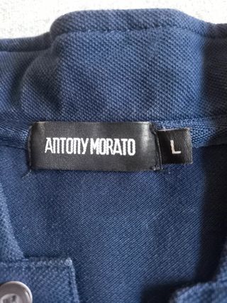 Polo Antony Morato azul marino - Talla L