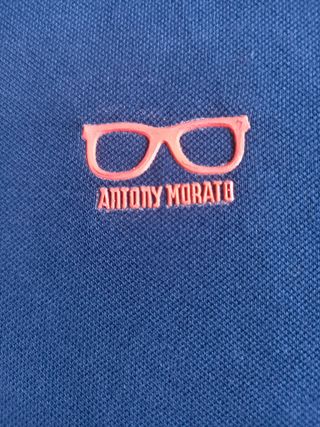 Polo Antony Morato azul marino - Talla L