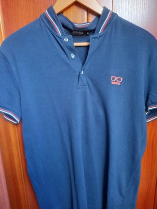 Polo Antony Morato azul marino - Talla L