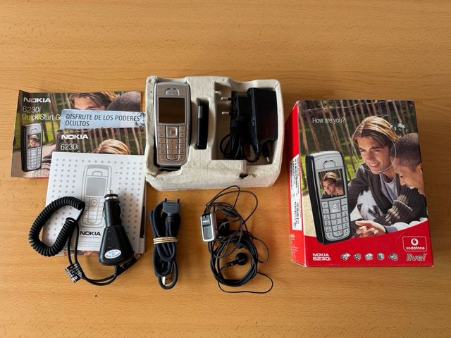 Nokia 6230 vintage plata