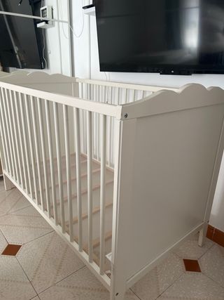 Cuna bebé blanca - Cama niño
