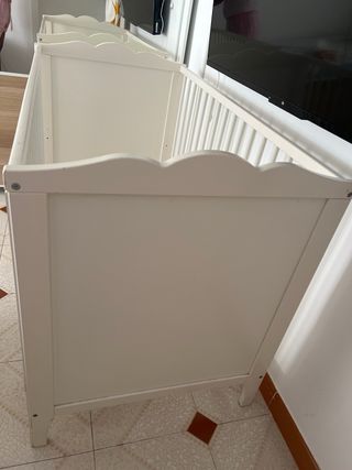 Cuna bebé blanca - Cama niño