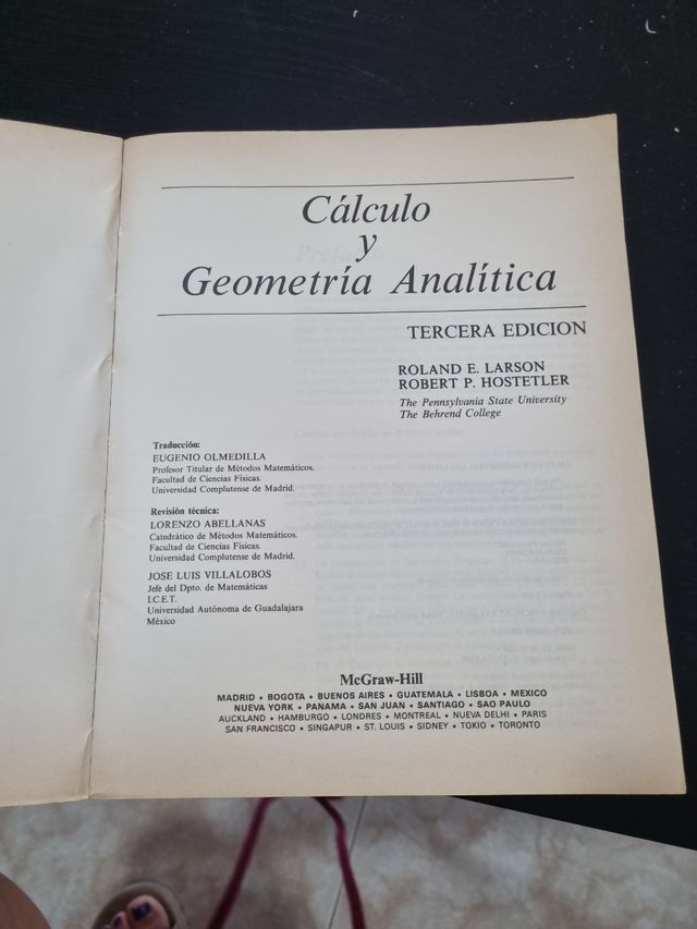 CALCULO GEIMETRIA Y ANALITICA