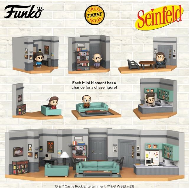 Apartamento Jerry Seinfeld Mini Funko Moments