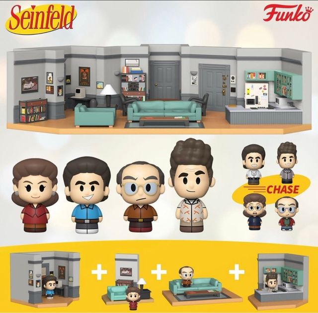 Apartamento Jerry Seinfeld Mini Funko Moments