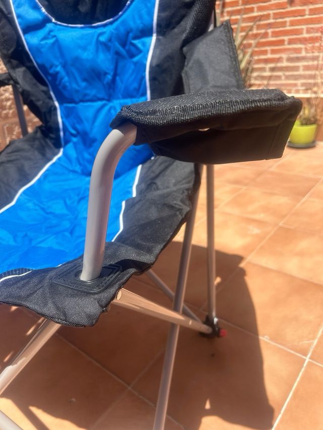 Silla plegable camping cómoda