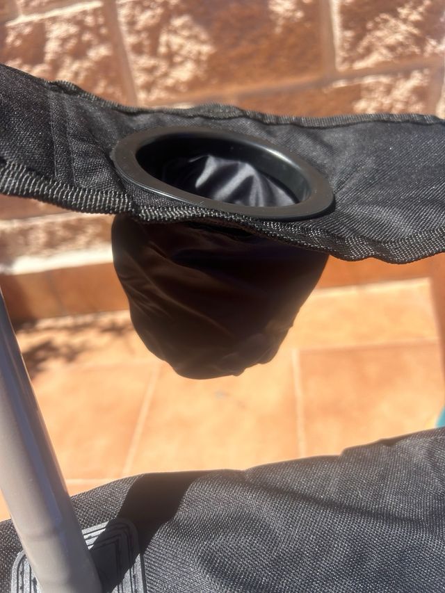 Silla plegable camping cómoda