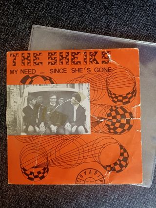The Sheik's - My Need - disco vinilo 7"