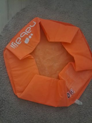 Piscina bebes Nabaiji naranja 65 cm diámetro
