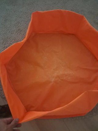Piscina bebes Nabaiji naranja 65 cm diámetro