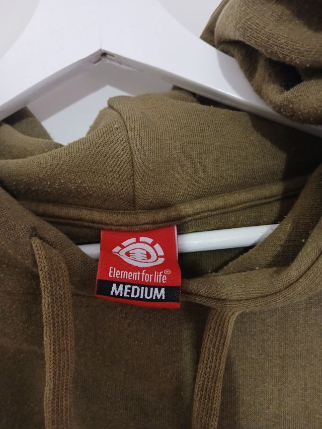 Sudadera Element verde oliva