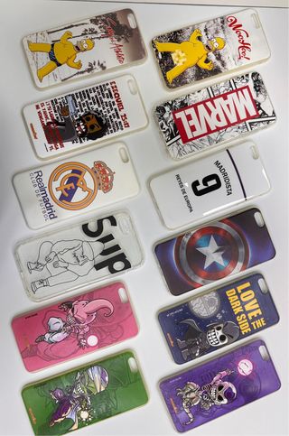 Fundas iPhone 6 Plus - 12 unidades