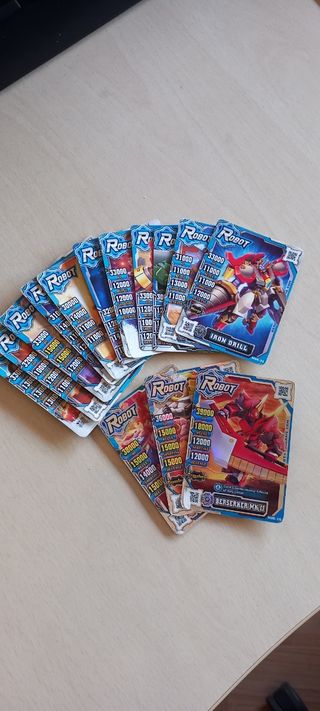 Carte Hero of Robots 37 pezzi