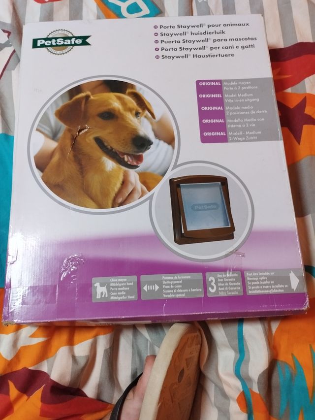PetSafe Staywell Puerta Perros Marrón