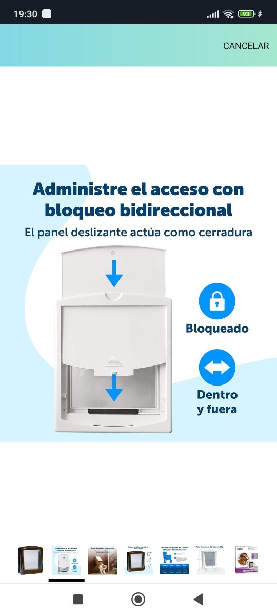 PetSafe Staywell Puerta Perros Marrón