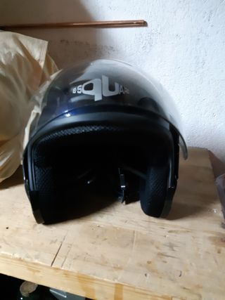 Casco moto Square negro