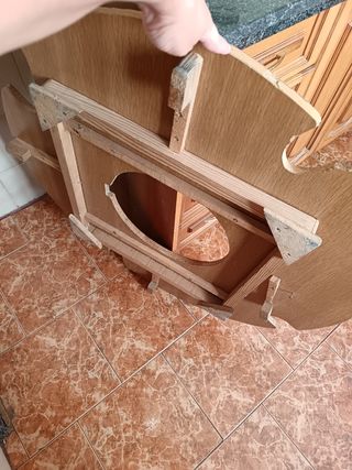 Tarima brasero de madera