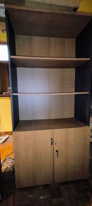 Estanterías oficina -madera- 2uds