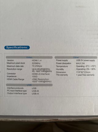 Conmutador KVM HDMI