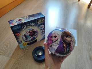 Puzzle 3D Frozen 72pzas + luz